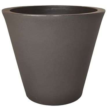 Tusco 16" Cosmo Round Planter Espresso — photo 1 of 2