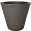 Tusco 16" Cosmo Round Planter Espresso — thumbnail 1 of 2