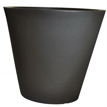 Tusco 20" Cosmo Round Planter Black — photo 1 of 2