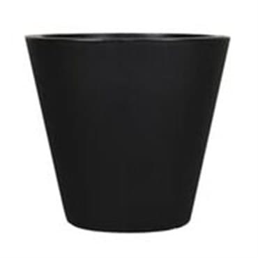 Tusco 24" Cosmo Round Planter Black — photo 1 of 2