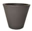 Tusco 24" Cosmo Round Planter Espresso — thumbnail 1 of 2