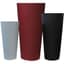 Tusco 32" Cosmo Tall Round Planter Black — thumbnail 1 of 2