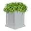 Tusco 20" Modern Colonial White Planter — thumbnail 1 of 2