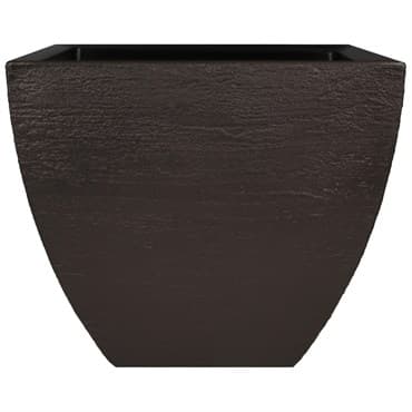 Tusco 16" Modern Square Planter Espresso — photo 1 of 2