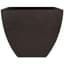 Tusco 16" Modern Square Planter Espresso — thumbnail 1 of 2
