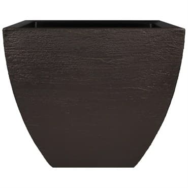 Tusco 20" Modern Square Planter Espresso — photo 1 of 2