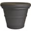 Tusco 15.5" Rolled Rim Planter Espresso — thumbnail 1 of 2