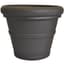 Tusco 20" Rolled Rim Planter Espresso — thumbnail 1 of 2