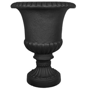 Tusco 22" Urn Planter Black — photo 1 of 2