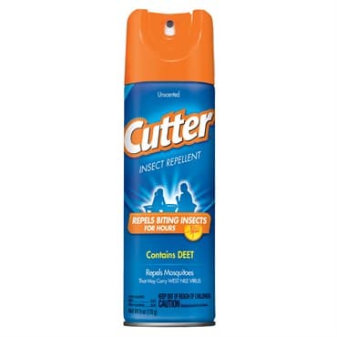 Cutter 6oz Unscented Aerosol Insect Repellent 10% Deet — photo 1 of 2