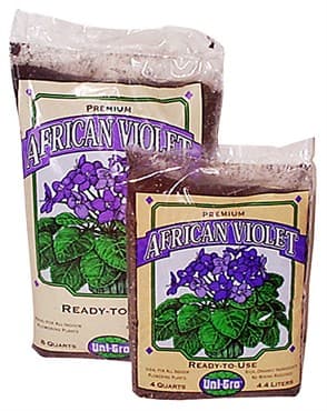 Uni-Gro 4qt African Violet Mix 12/CS 384/PL — photo 1 of 2