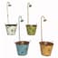 VCS 10" Flower Shower Round Planter Vintage — thumbnail 1 of 2