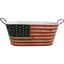 VCS 17" Stars And Stripes Oval Planter — thumbnail 1 of 2