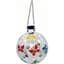 VCS 10" Butterfly Glass Globe w/ Hanging Chain — thumbnail 1 of 2