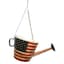 VCS 10" Hang Pour Watercan Planter Stars & Stripes — thumbnail 1 of 2