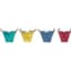 VCS 10" Colorful Flowers & Garden Metal Planters — thumbnail 1 of 2