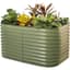 Vego Garden 32" Extra Tall Classic 6 In 1 Modular Metal Raised Garden Bed Kit Olive Green — thumbnail 1 of 2