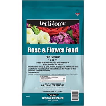 Fertilome 3.25# Rose & Flower Food Plus Systemic 14-12-11 — photo 1 of 2