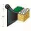 Valley View 5.5 Inch Black Diamond 20' Lawn Edging Divider Strip 7# — thumbnail 1 of 2