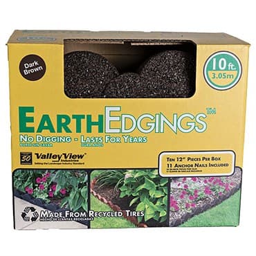 Valley View Earth Edge Rubber Edging Dark Brown — photo 1 of 2