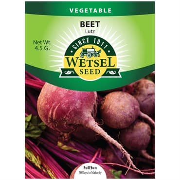 Beets, Lutz Red Stem 4.5 Grams — photo 1 of 2