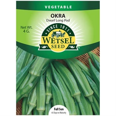 Okra, Long Pod Green 4 Grams — photo 1 of 2