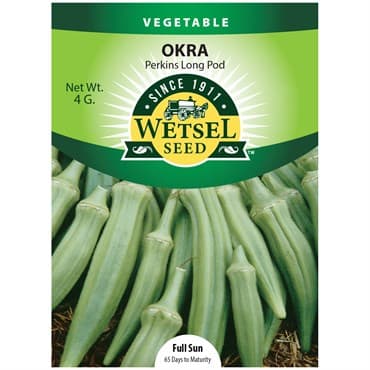 Okra, Perkins Long Pod 4 Grams — photo 1 of 2