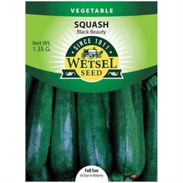 Squash, Black Beauty 1.35 Grams — photo 1 of 2