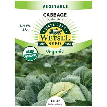 Cabbage, Organic Golden Acre 2 Grams — photo 1 of 2