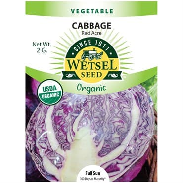 Cabbage, Organic Red Acre 2 Grams — photo 1 of 2