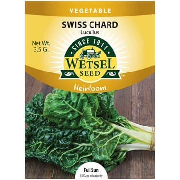 Swiss Chard, Heirloom Lucullus 3.5 Grams — photo 1 of 2