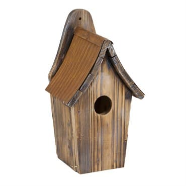 Woodlink Rustic Farmhouse Bluebird House with Corrugated Metal Roof — photo 1 of 2