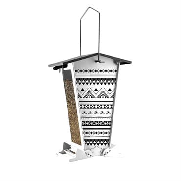 Woodlink Nordic Snack Shack Squirrel-Resistant Seed Feeder with Bohemian Print — photo 1 of 2