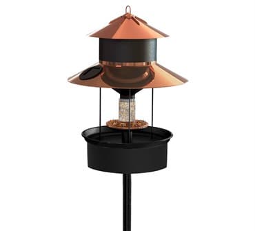 Woodlink Gaslight Solar Light Seed Feeder — photo 1 of 2