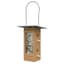 Woodlink Nordic Tall Hopper Feeder with Teak Finish White Metal Roof — thumbnail 1 of 2