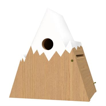 Woodlink Novelty Nordic Wren/Chickadee House with Teak Finish — photo 1 of 2