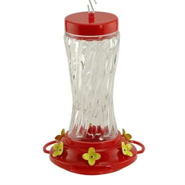 Audubon Woodlink 16oz Swirl Glass Hummingbird Feeder — photo 1 of 2