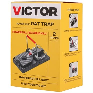 Victor 2pk Power Kill Rat Trap — photo 1 of 2