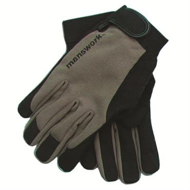 WWG Manswork MicroSuede Dark Gray Stretch Work Glove X-Large — photo 1 of 2