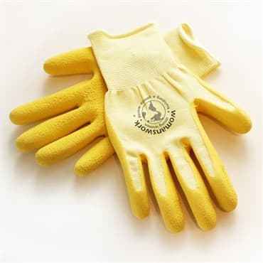 WWG Large Yellow Weeding Glove Latex Dipped — photo 1 of 2