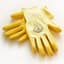 WWG Medium Yellow Weeding Glove Latex Dipped — thumbnail 1 of 2