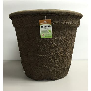Western Pulp 15x13 Round Retail Container w/UPC, 6.55gal, 12/CS — photo 1 of 2