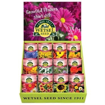 Wetsel 200PKT Flower Counter Display — photo 1 of 2