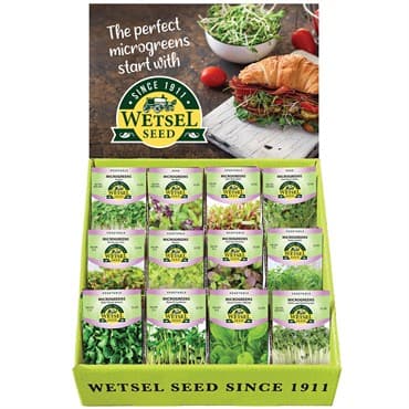 Wetsel 200pkt Microgreen Small Counter Display — photo 1 of 2