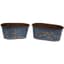 WSP Tubs Oval Set Of 2 Distressed Blue — thumbnail 1 of 2