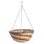 WSP 14" Banana Leaf Spiral Hanging Basket — thumbnail 1 of 2