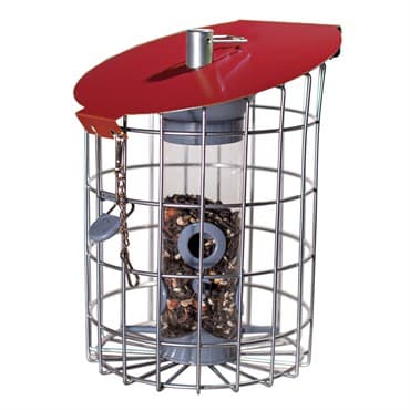 WSP Nuttery Roundhaus Seed Feeder Red — photo 1 of 2