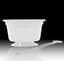 BLD 10" POP Hanging Basket White with Plastic Hangers 50/CS — thumbnail 2 of 2