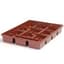 Landmark 04.50 Square Press Fit Tray X 12 Black 100 Per Case 20 Cases Per Pallet — thumbnail 2 of 2