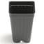 Landmark 02.25 Square Pot Black 1920 Per Case 36 Cases Per Pallet — thumbnail 2 of 2